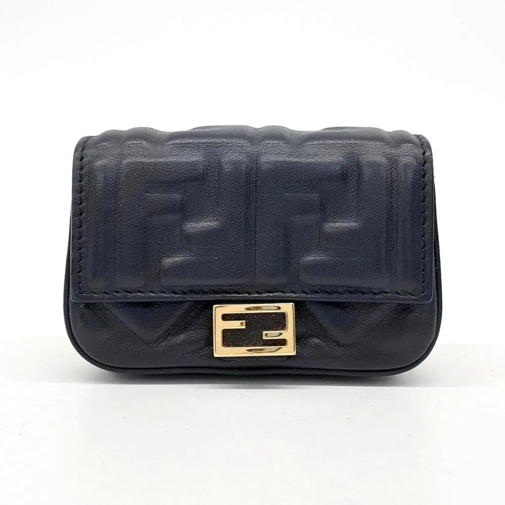 Fendi Nano Baguette Bag Charm & Mini Crossbody Bag (7AR844)