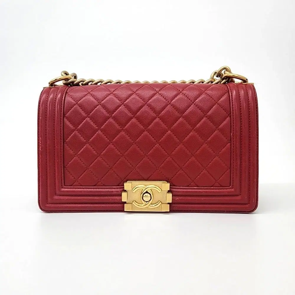 Chanel Caviar Boy Bag Medium