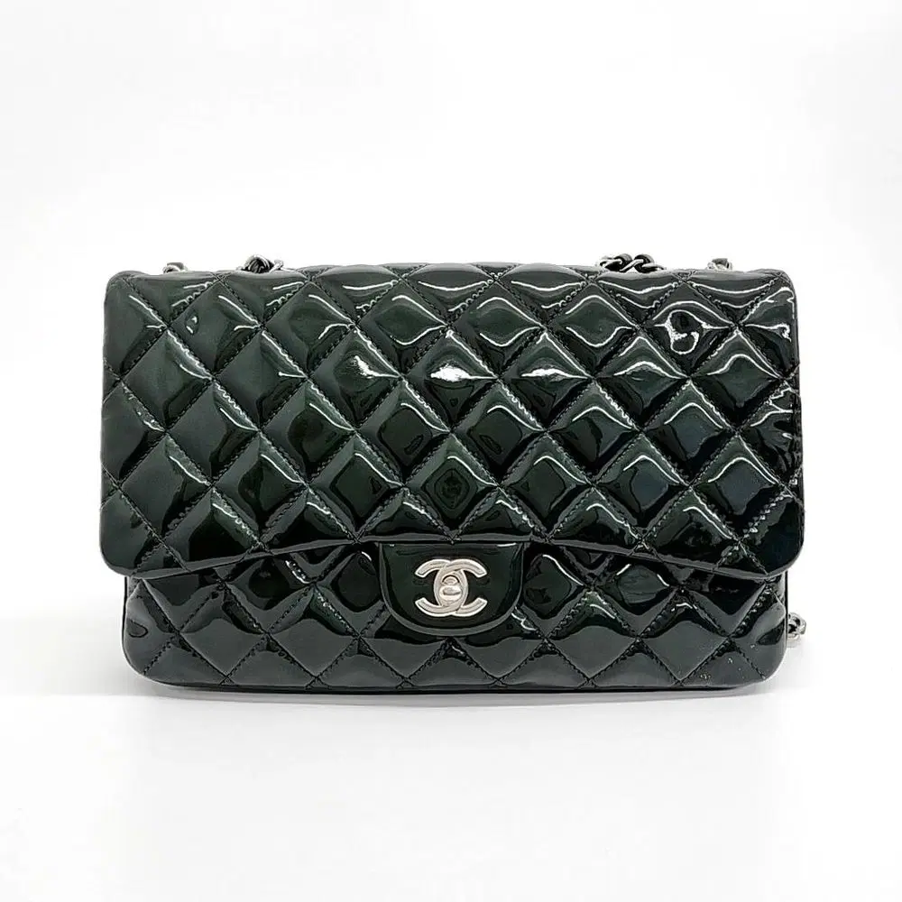 Chanel Patent Chain Shoulder Bag
