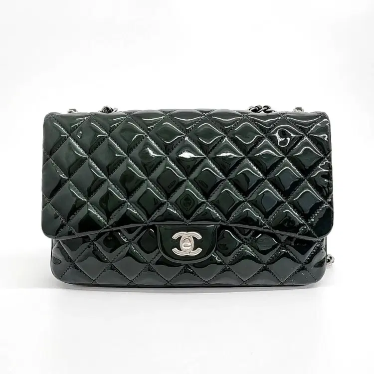 Chanel Patent Chain Shoulder Bag-Hover-Image