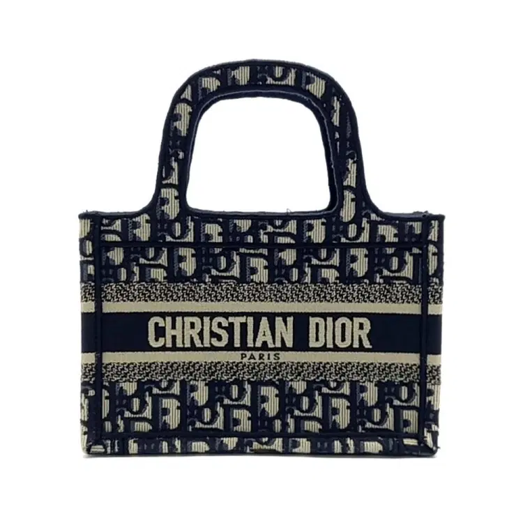 Dior Oblique Book Tote Mini Bag S5475ZRIW-Hover-Image