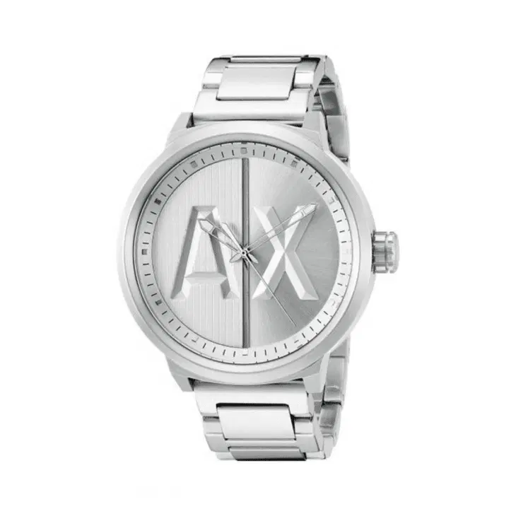 ARMANI EXCHANGE ATLC Three Hand Stainless Steel Watch - Silver-Tone -AX1364