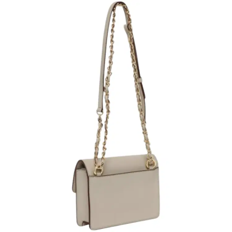 DKNY Beige Leather Crossbody Bag-Hover-Image