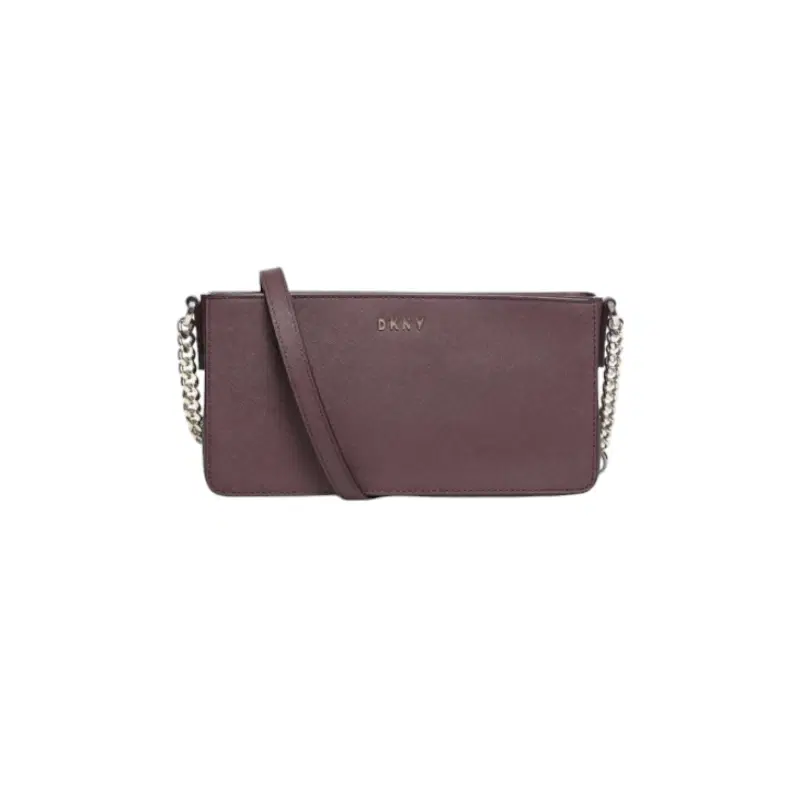 DKNY Women Crossbody Bag,Leather ,Ox Blood