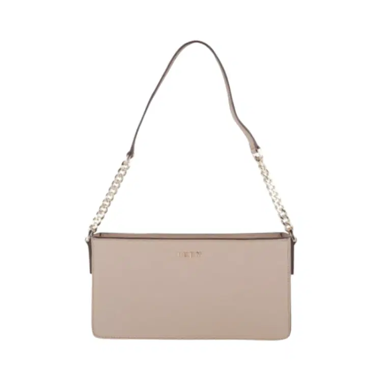 DKNY Women Beige Leather crossbody Bag-Hover-Image