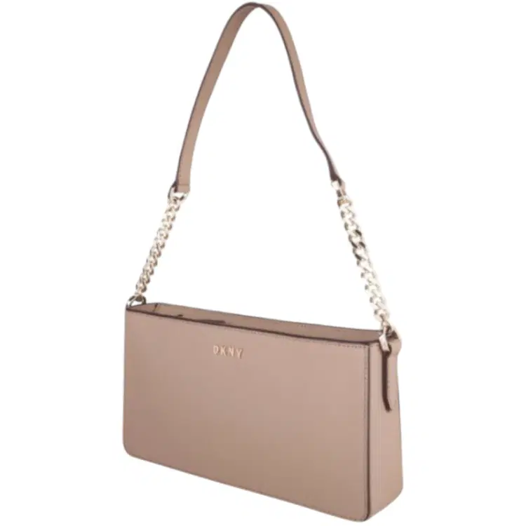 DKNY Women crossbody Bag,Leather ,Beige-Hover-Image