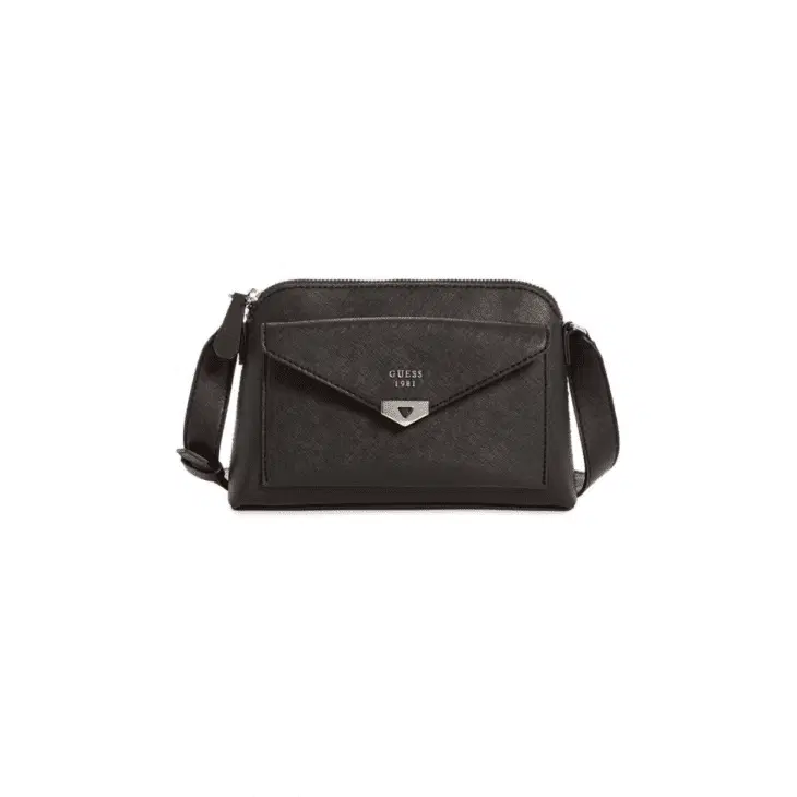 Guess Crossbody Bag for Women , Black , BK679214