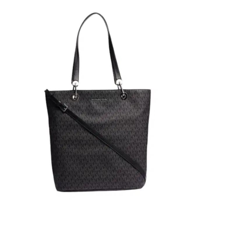 Michael Kors Raven Black Monogram Tote Bag for Women