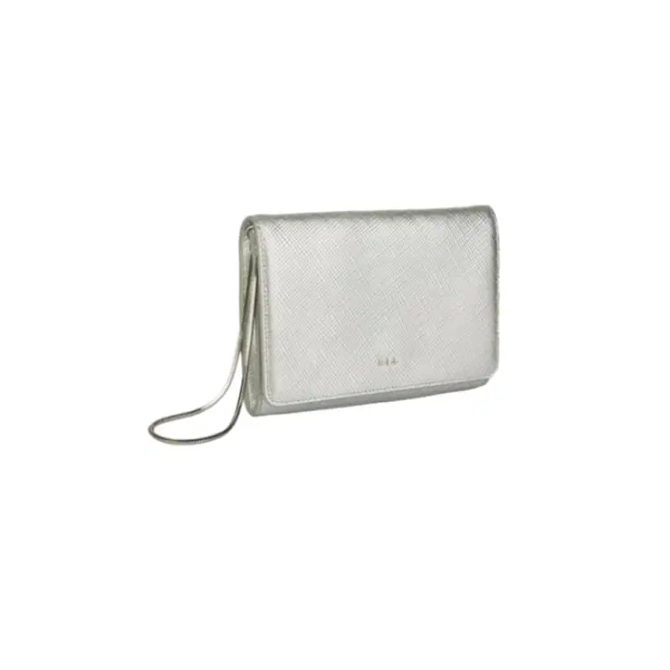 Lauren by Ralph Lauren Clutch Bag for Women, Silver,-Hover-Image