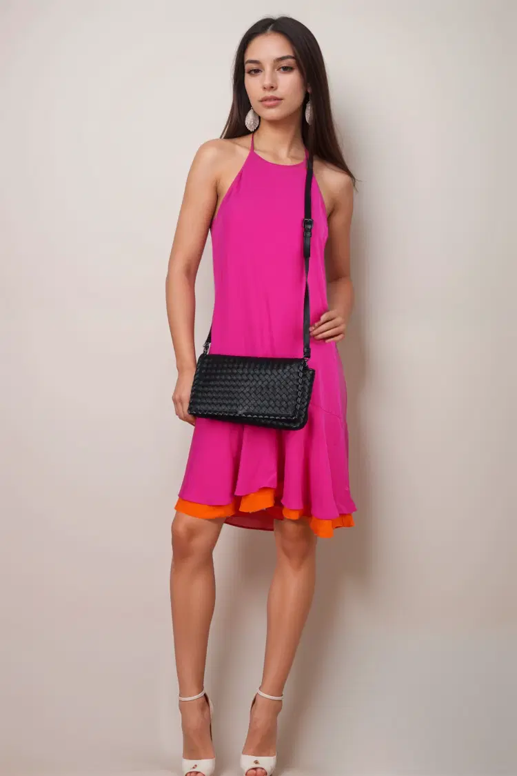Bottega Veneta Full Flap Crossbody Bag Intrecciato Nappa Mini-Hover-Image