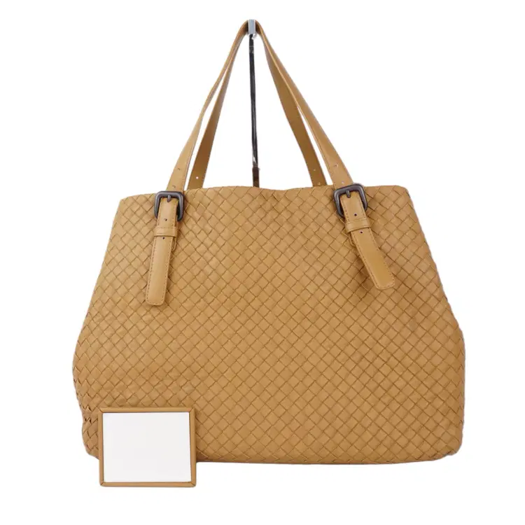 Bottega Veneta Beige Tote Bag-Hover-Image