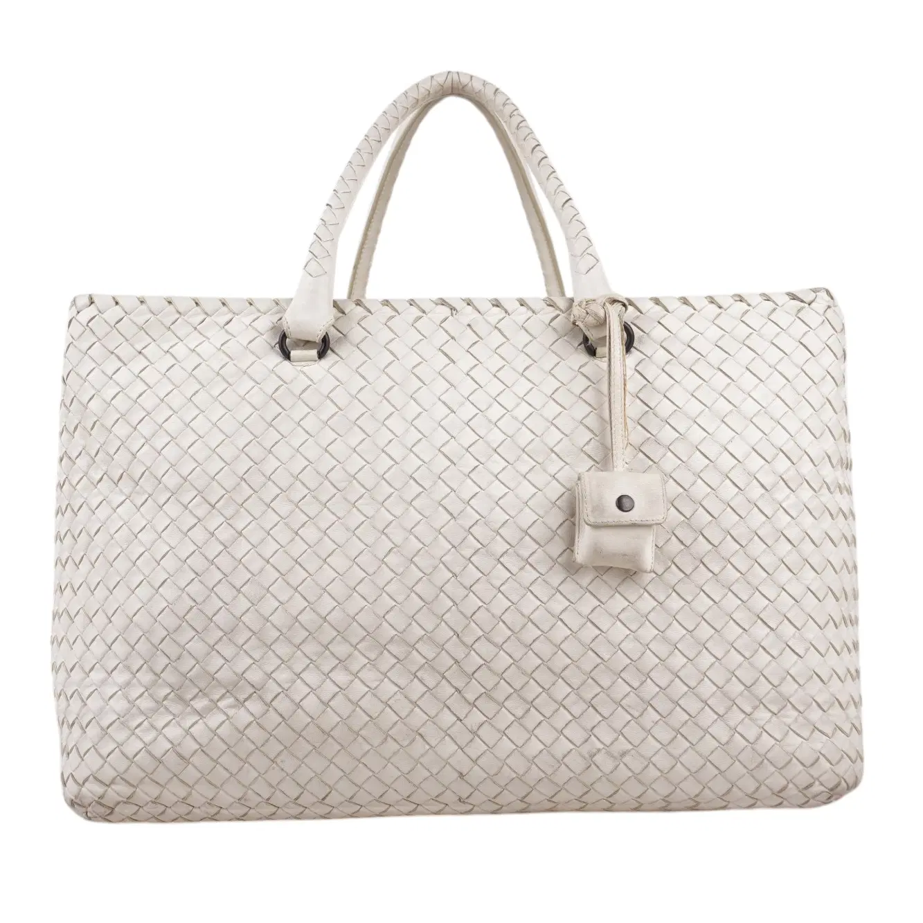 Bottega Veneta White Handbag