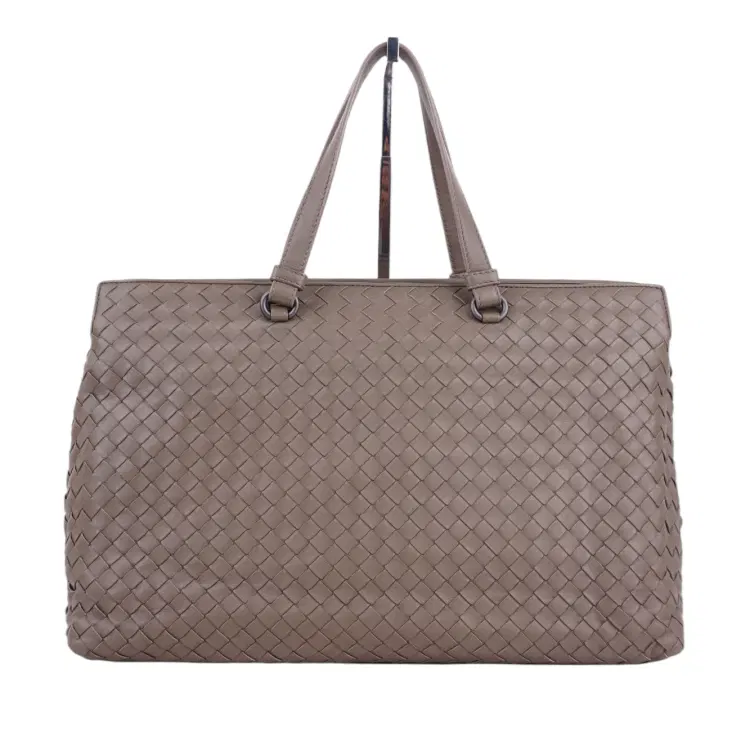 Bottega Veneta Intrecciato Nappa Medium Double Zip Shoulder Bag-Hover-Image