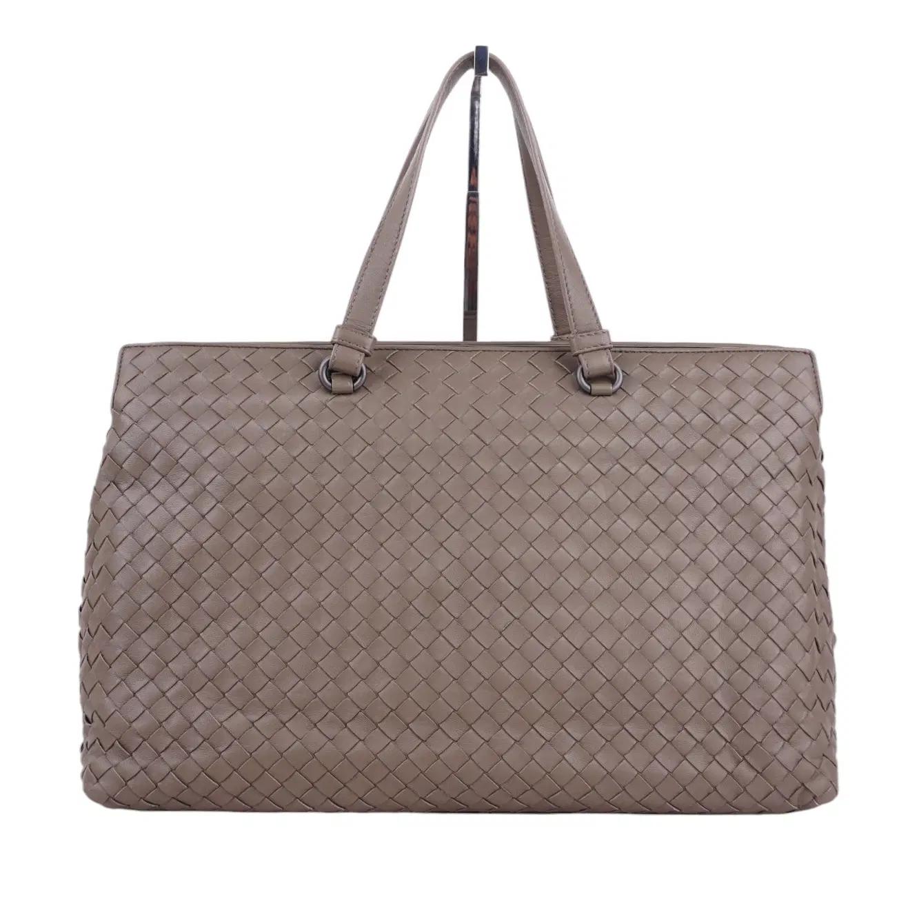Bottega Veneta Intrecciato Nappa Medium Double Zip Shoulder Bag
