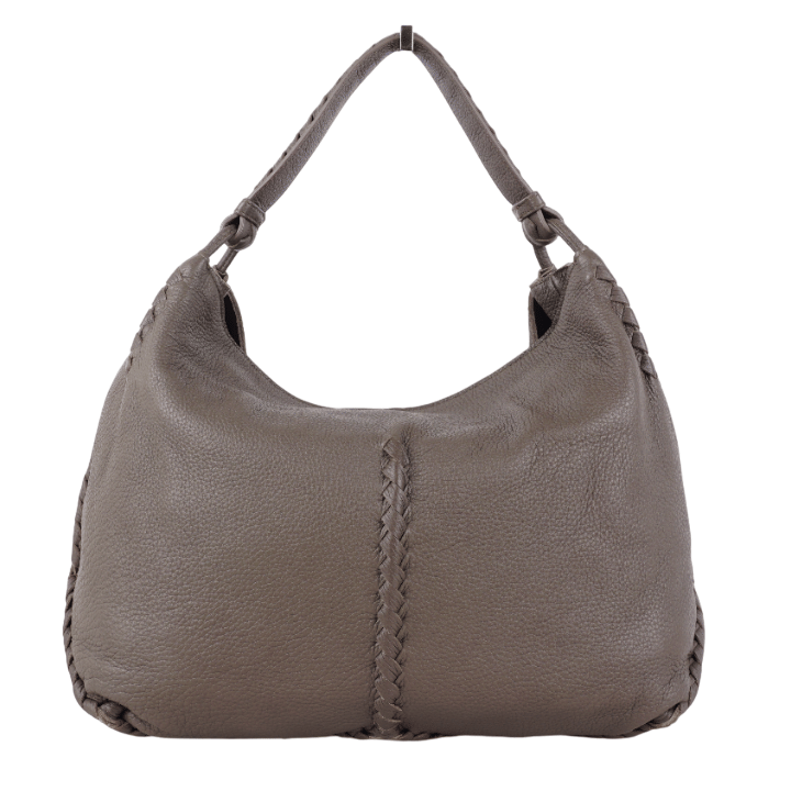 Bottega Veneta Cervo Medium Leather Shoulder Bag