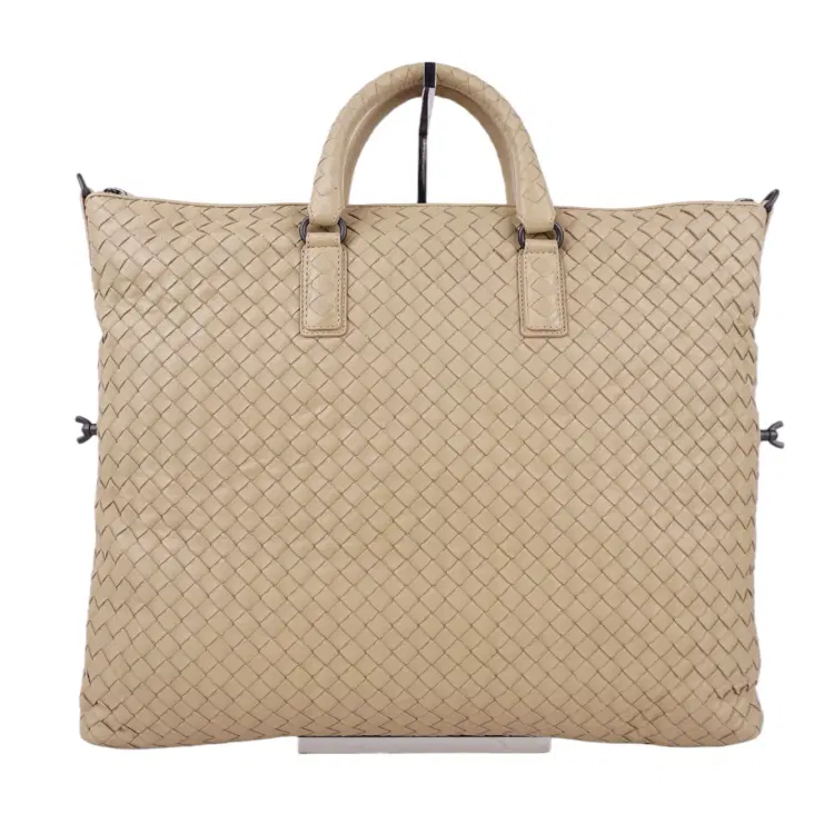 Bottega Veneta Convertible Intrecciato Leather Handbag-Hover-Image