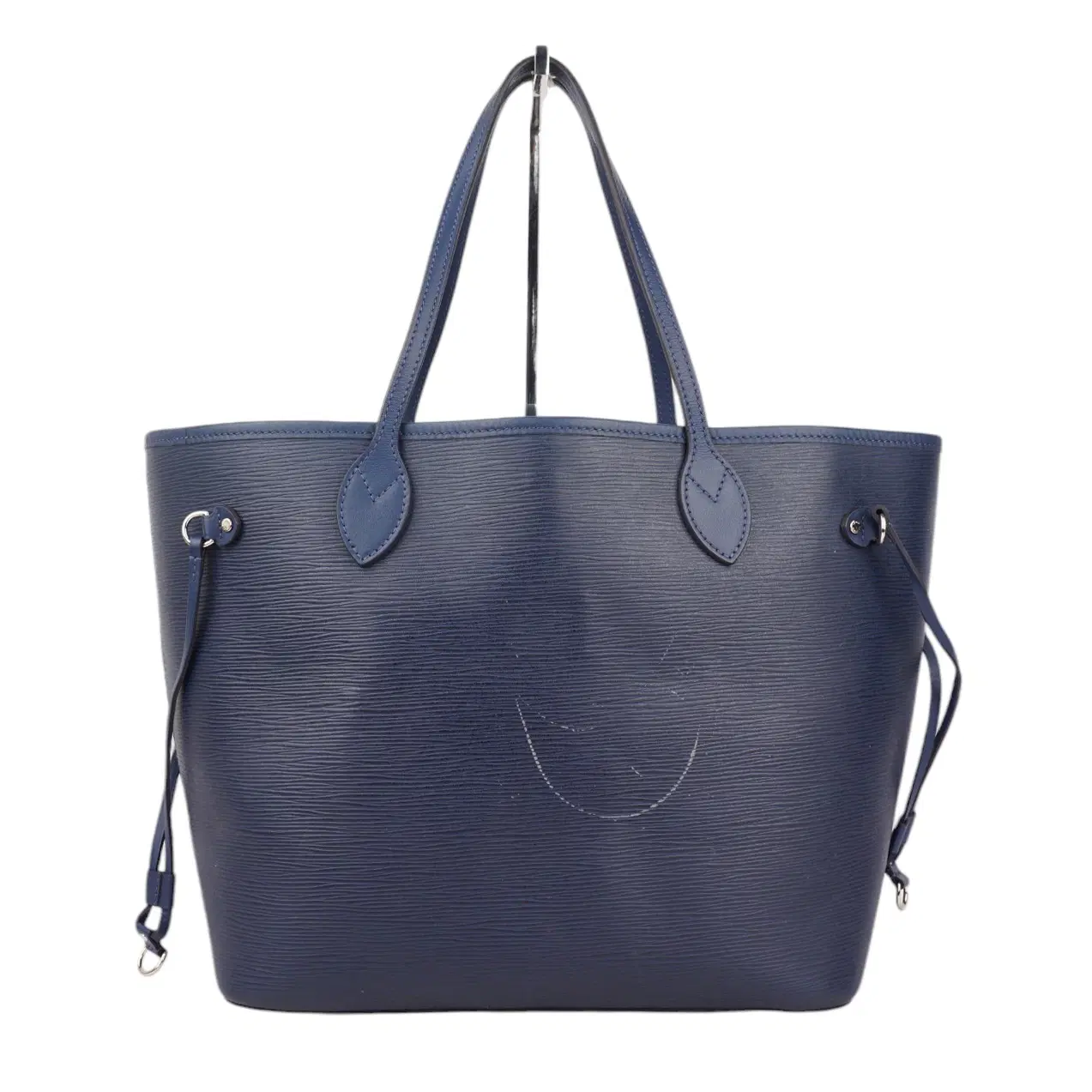 Louis Vuitton Indigo Epi Leather Neverfull Tote MM with Pouch