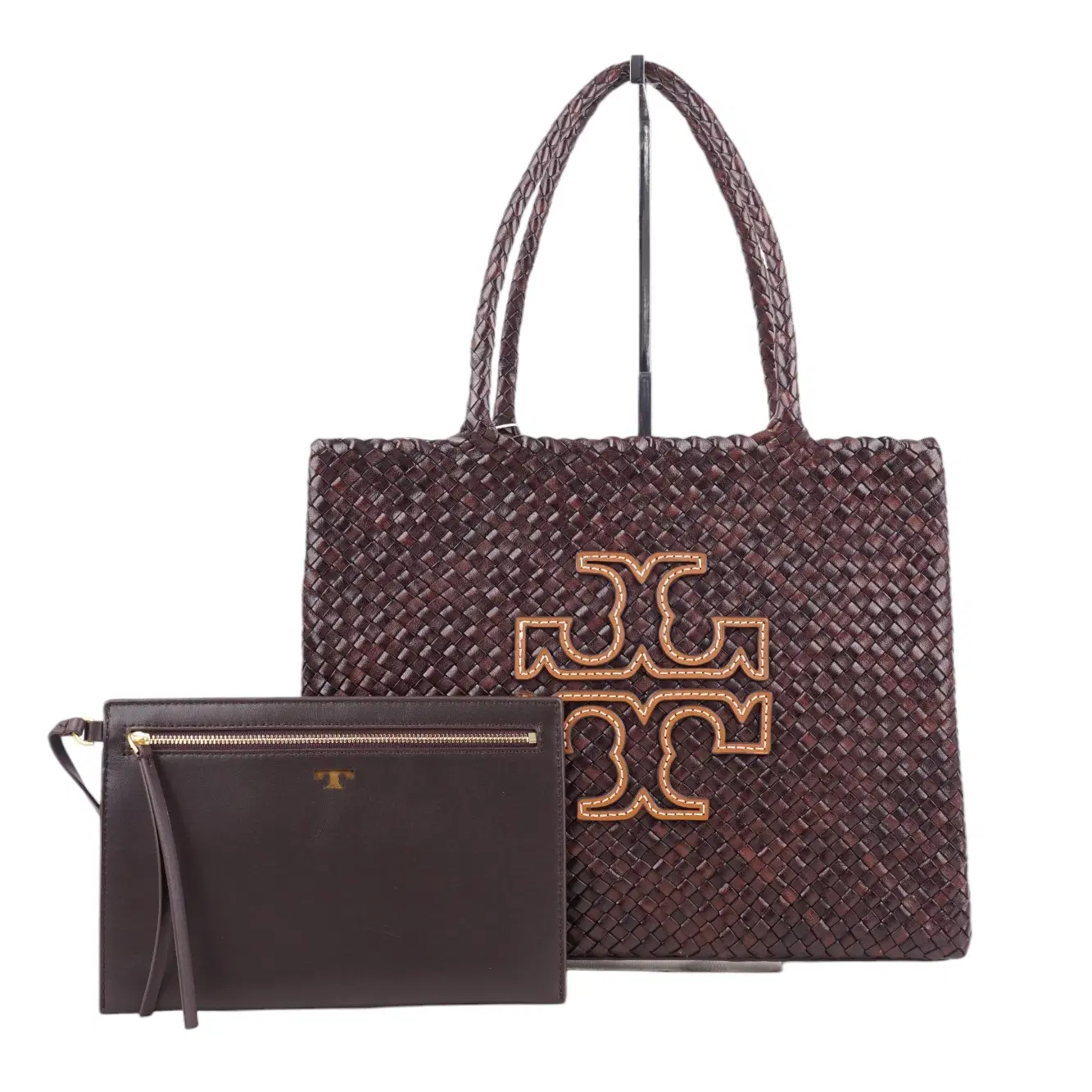 Tory Burch McGraw Dragon Woven Tote Bag