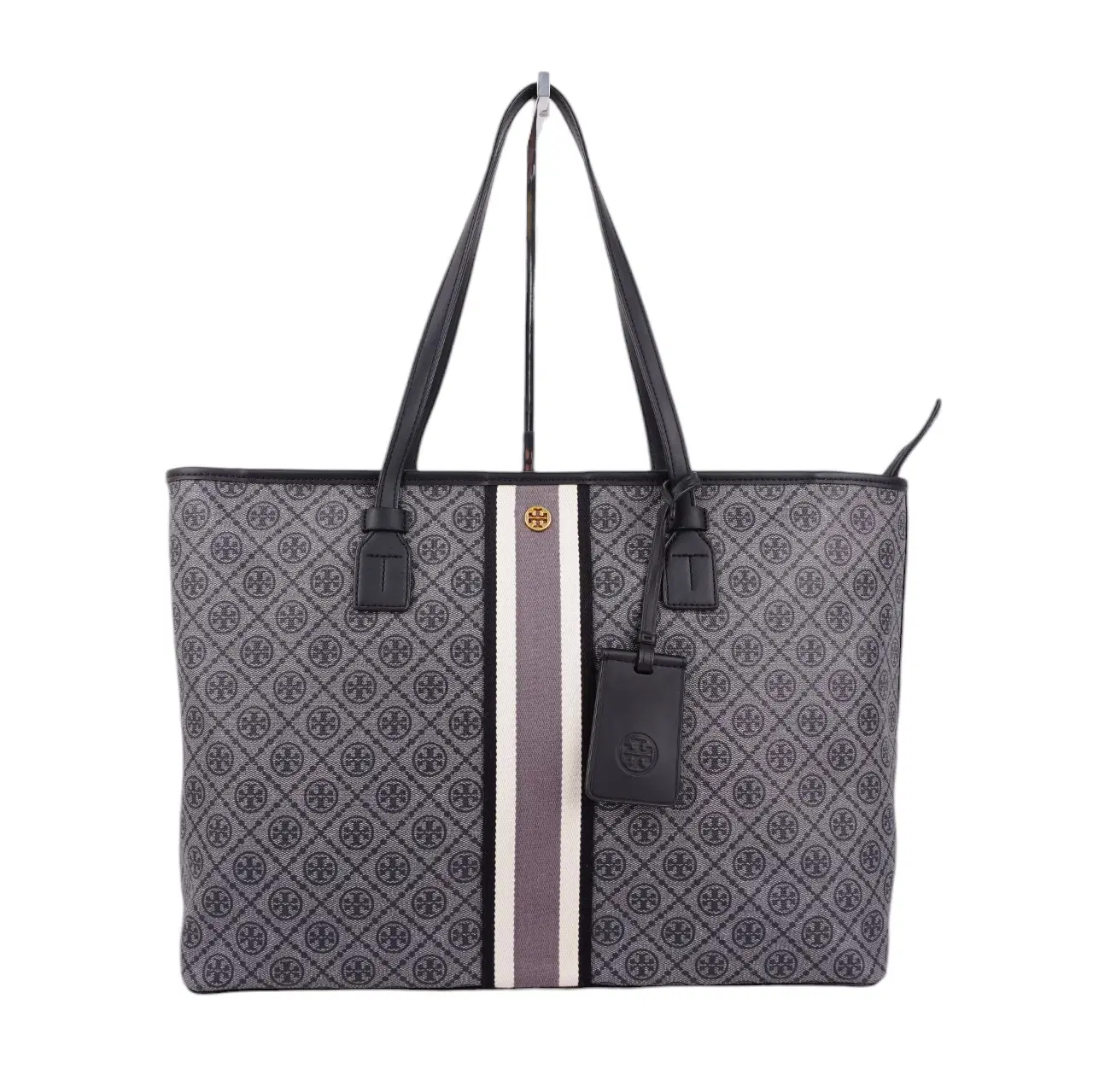 Tory Burch T Monogram Coated Canvas Tote