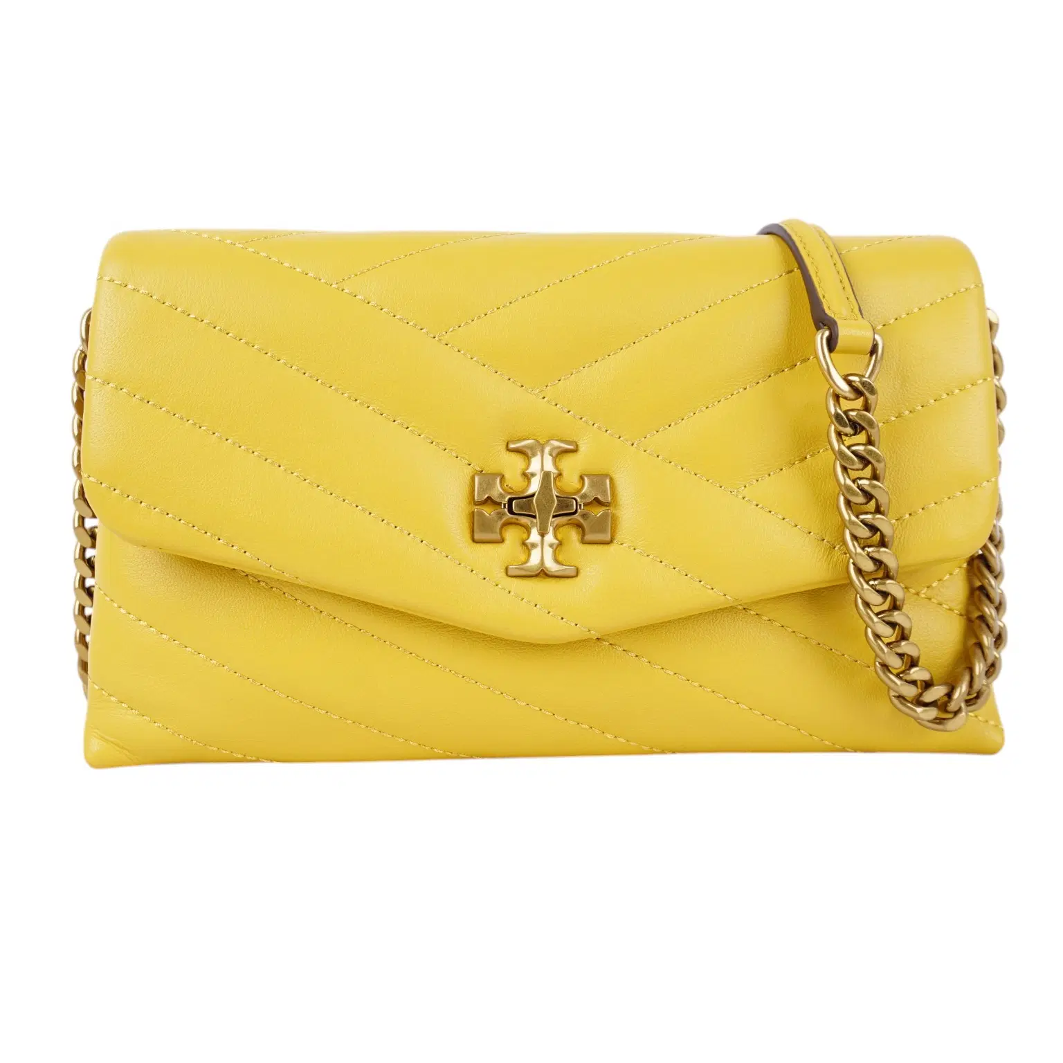 Tory Burch Kira Chevron Chain Wallet