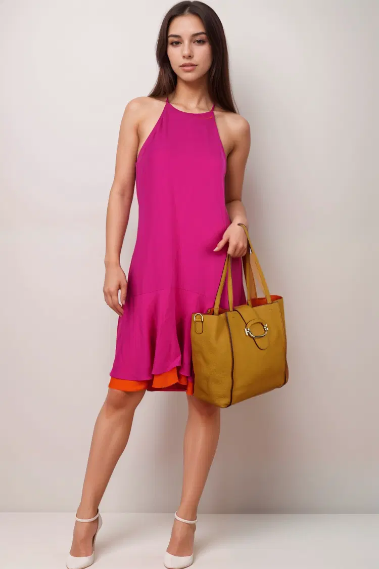 Tod's Removable Pouch Grainy Leather Tote-Hover-Image