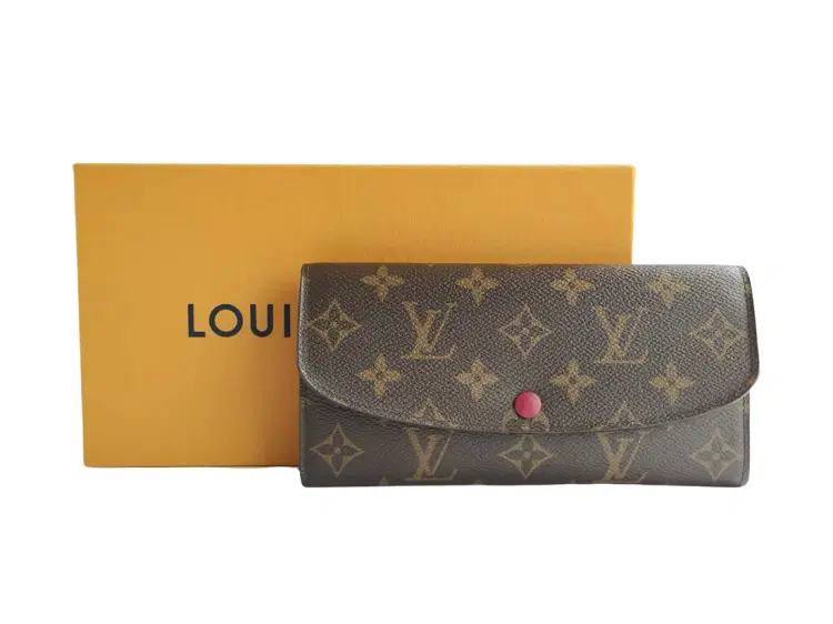 Louis Vuitton Brown Monogram Canvas Emilie Wallet-Hover-Image