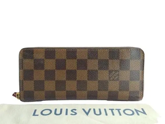 Louis Vuitton Damier Ebene Canvas Clemence Wallet