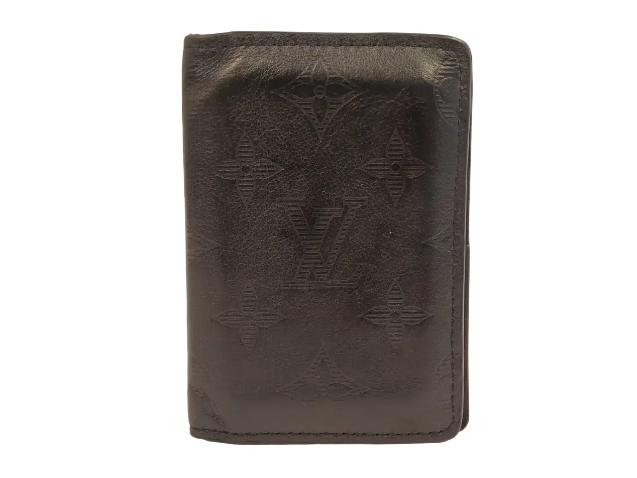 Louis Vuitton black Monogram Shadow Pocket Organizer