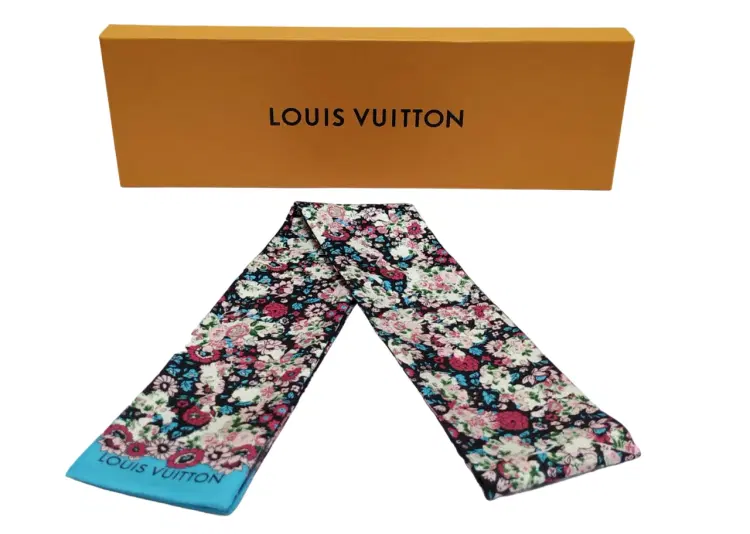 Louis Vuitton Liberty Print Silk Bandeau-Hover-Image