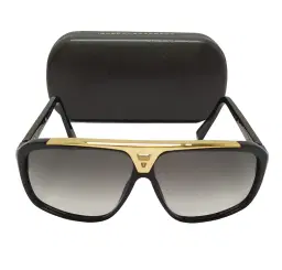 Louis Vuitton Z0350W Black Acetate Frame Evidence Sunglasses and