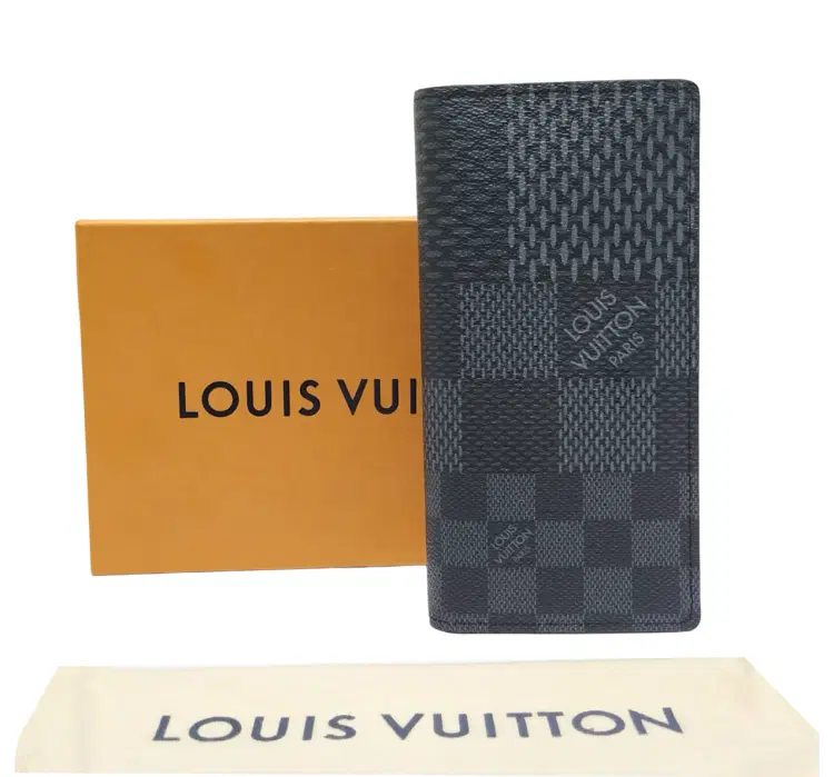 Louis Vuitton Damier Graphite 3D canvas Brazza Wallet-Hover-Image