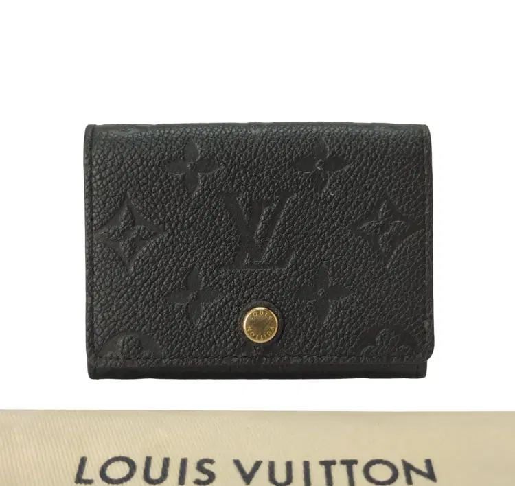 Louis Vuitton Monogram Empreinte Leather Business Card Holder Wallet-Hover-Image