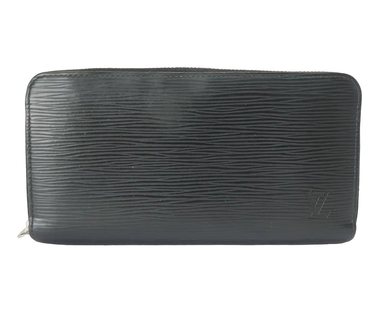Louis Vuitton Black Epi Leather Zippy Wallet