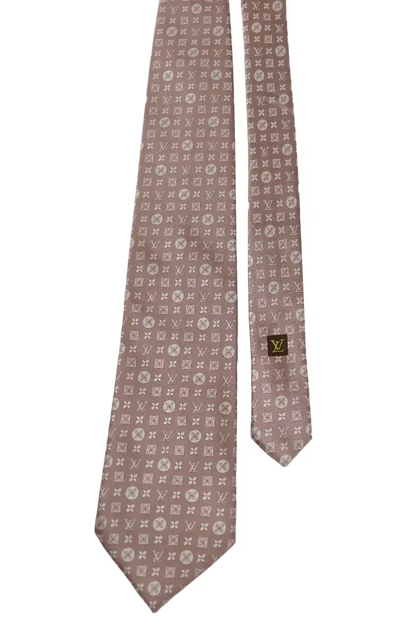Louis Vuitton Pink Tie