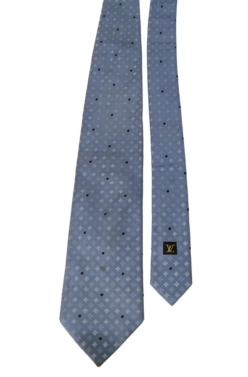 Louis Vuitton Light Blue Tie