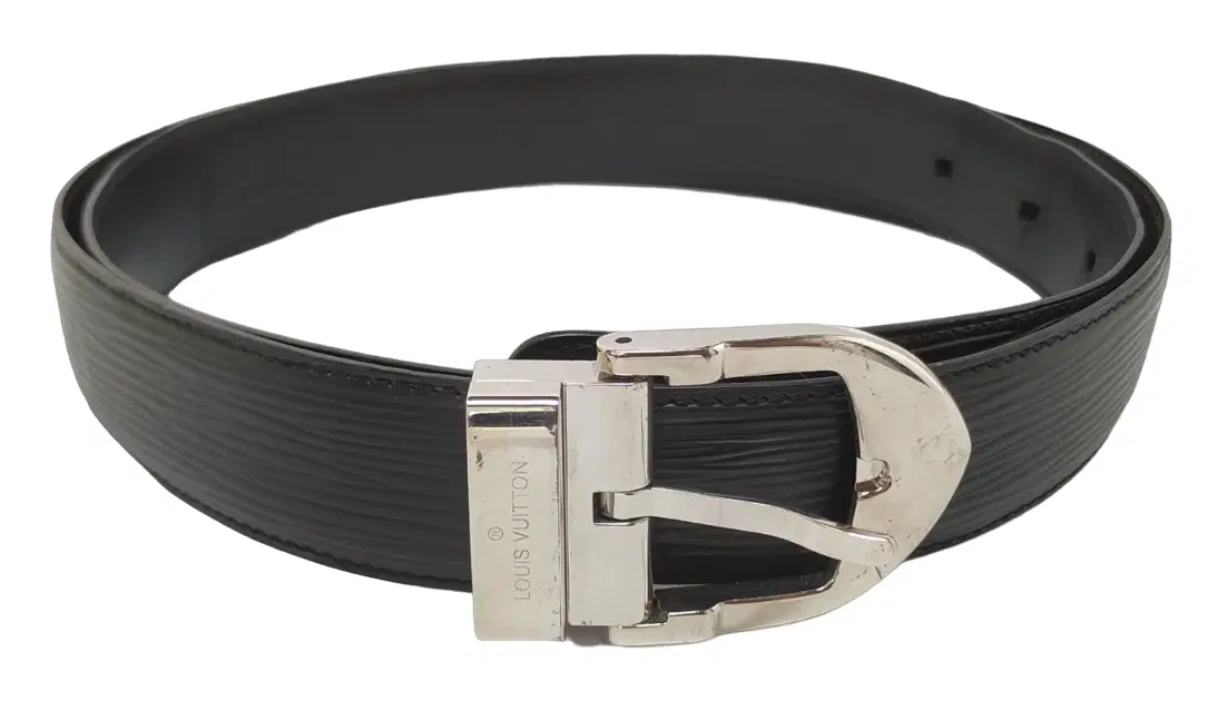 Louis Vuitton Black Epi Leather Belt