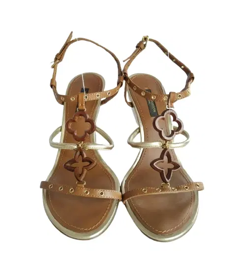 Louis Vuitton Wooden Flower Strap Sandals-Hover-Image