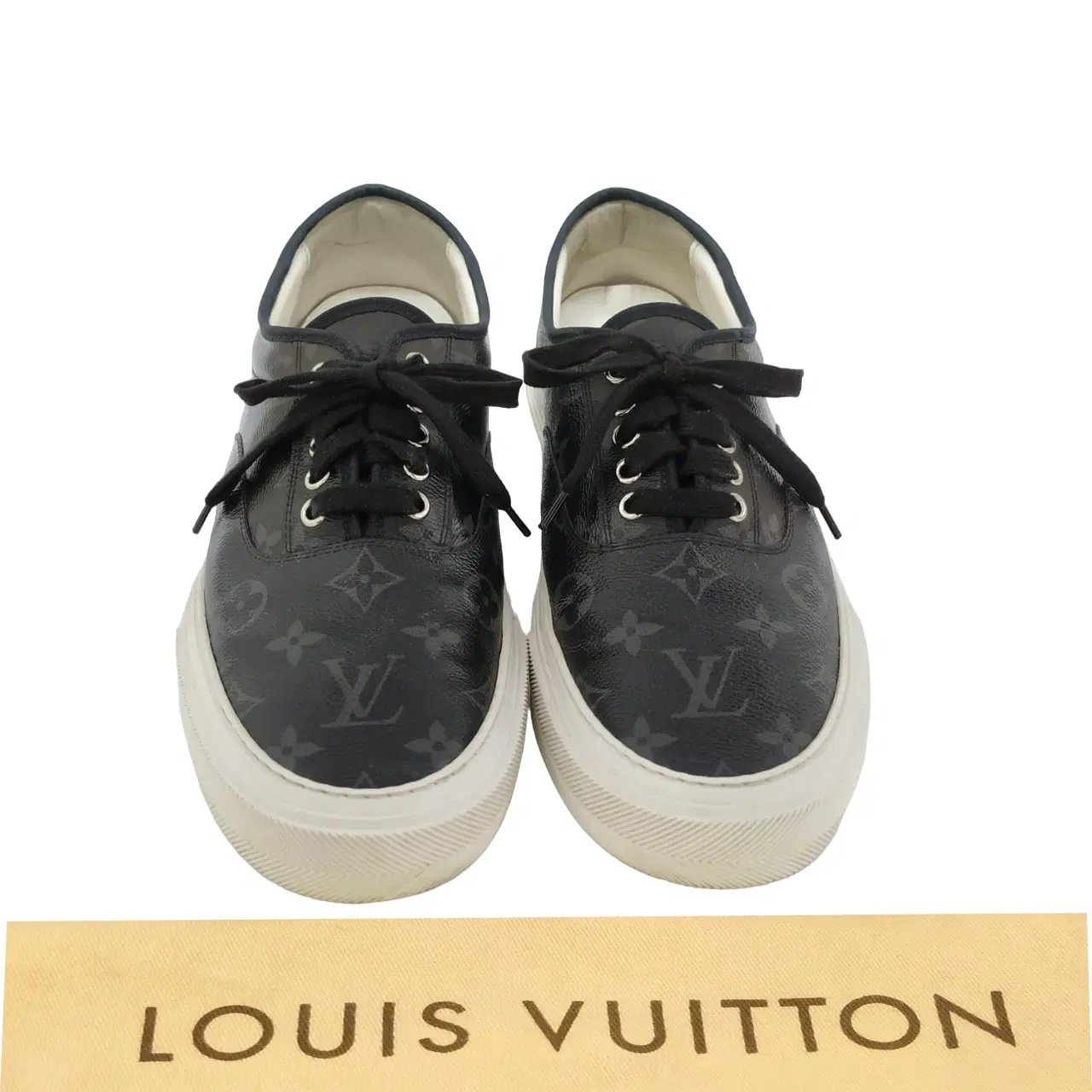 Size 9 - Louis Vuitton Monogram Eclipse Trocadero Sneakers
