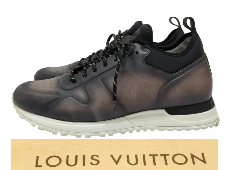 Size 8.5 - Luois Vuitton Leather Run Away Sneakers-Hover-Image