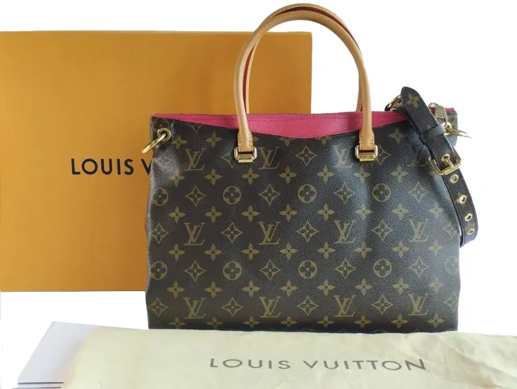 Louis Vuitton Pink Monogram Canvas Pallas Bag-Hover-Image