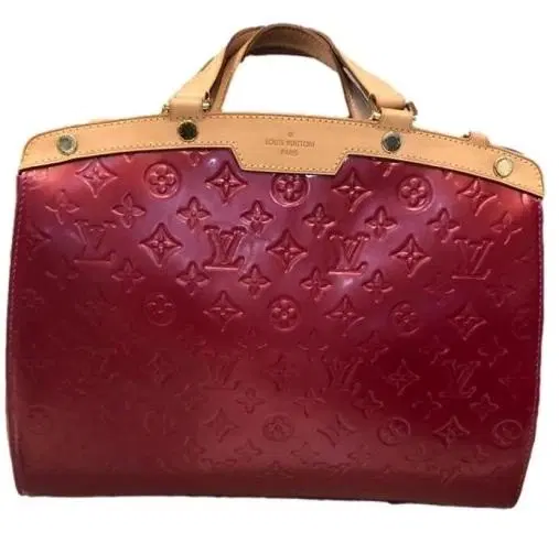 Louis Vuitton Amarante Monogram Vernis Brea GM Bag-Hover-Image
