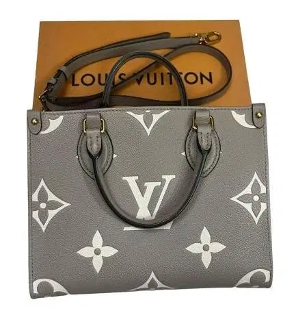 Louis Vuitton Bicolor Monogram Pattern Onthego PM Handbag