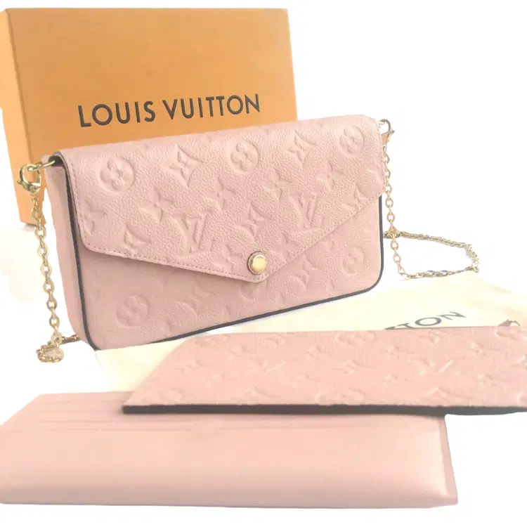 Louis Vuitton Monogram Empreinte Leather Felicie Pochette-Hover-Image