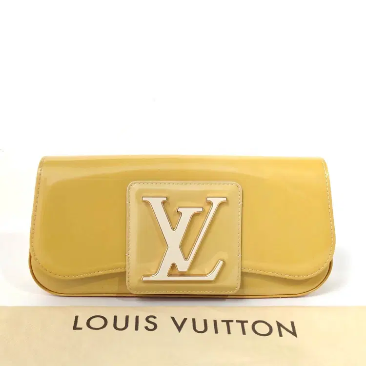 Louis Vuitton Patent Leather Sobe Clutch-Hover-Image