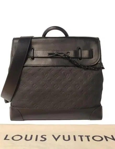 Louis Vuitton Black Empreinte Monogram leather Steamer Bag-Hover-Image