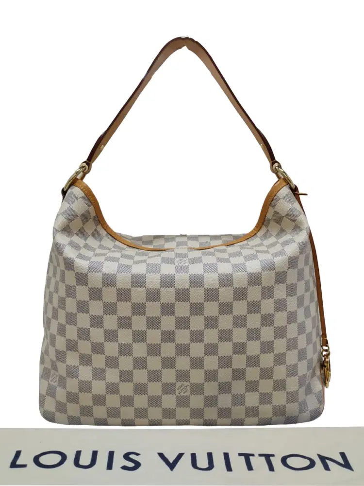 Louis Vuitton Damier Azur Canvas Delightful MM NM Bag-Hover-Image