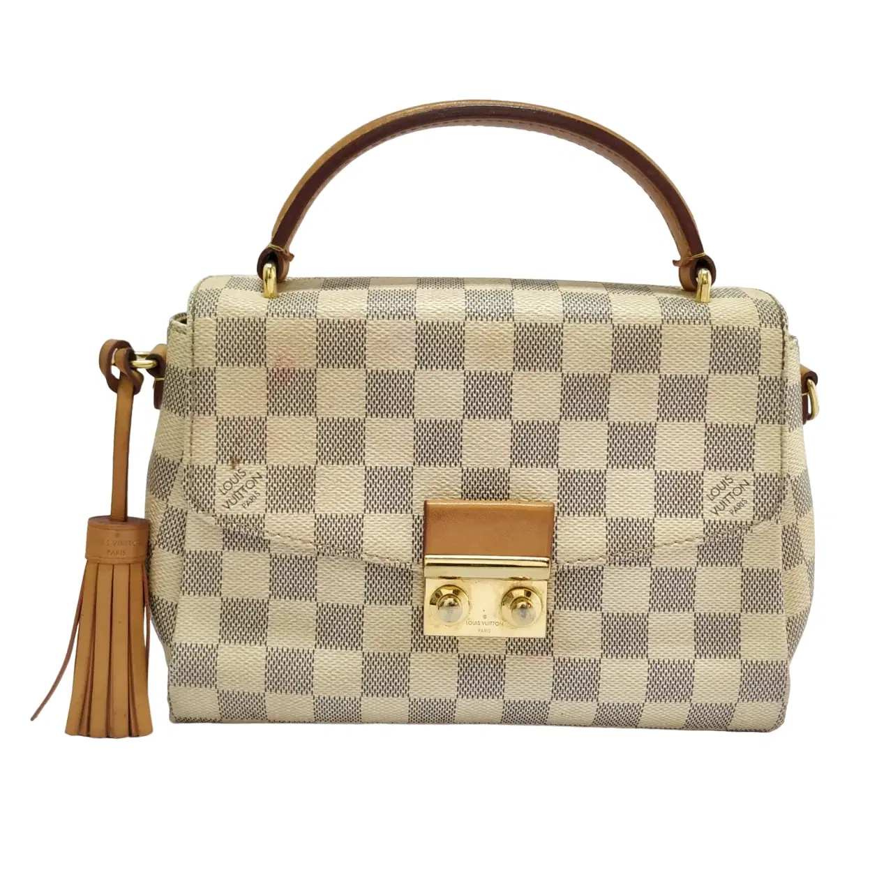 Louis Vuitton Damier Azur canvas Croisette Bag