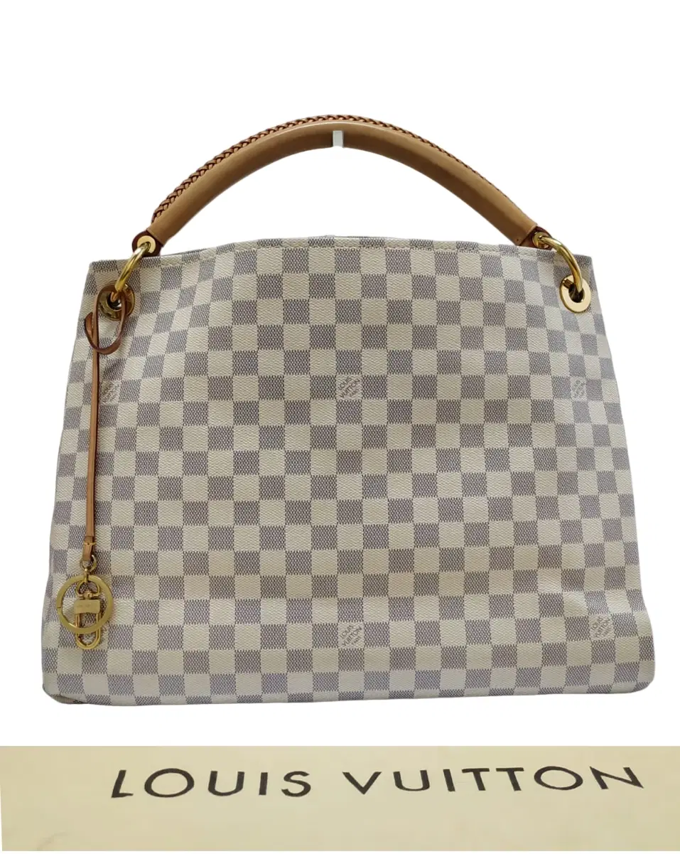 Louis Vuitton Damier Azur Artsy MM Shoulder Bag