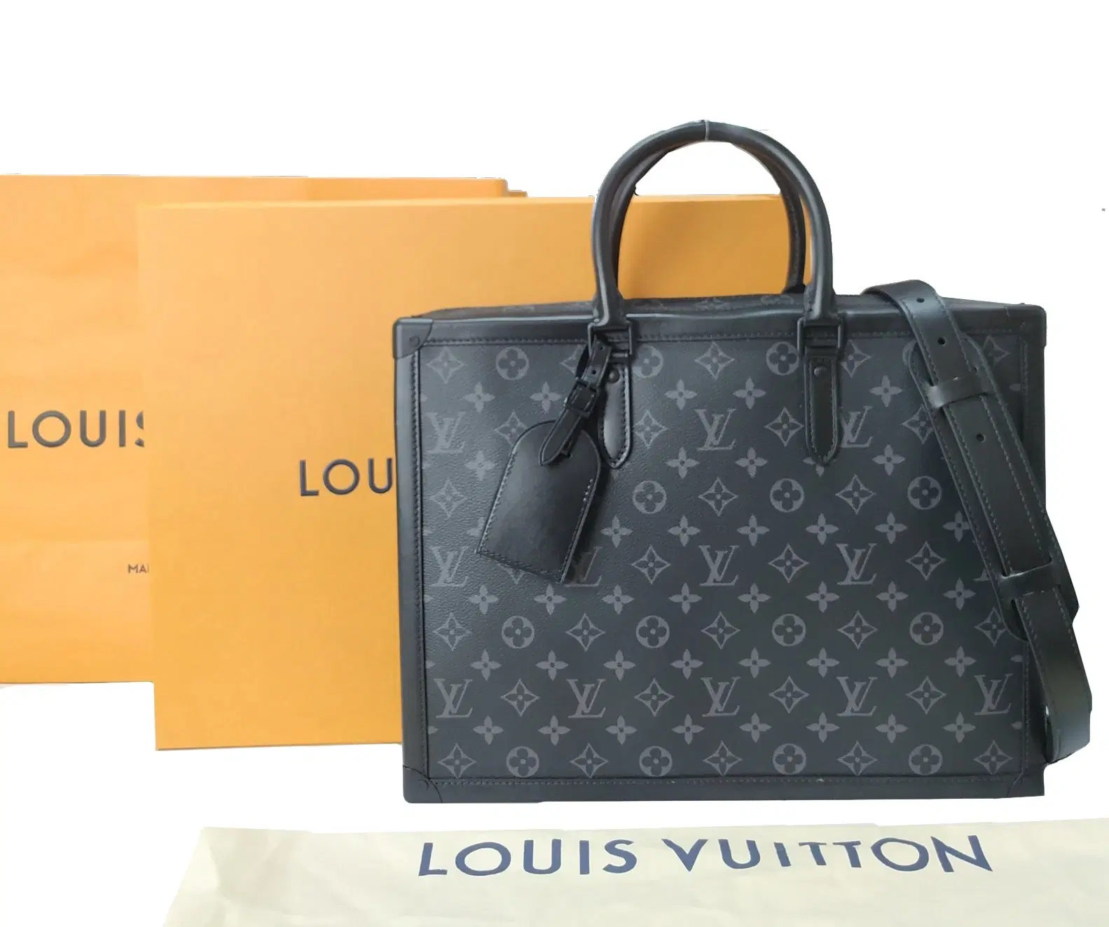 Louis Vuitton Monogram Eclipse Soft Trunk Briefcase