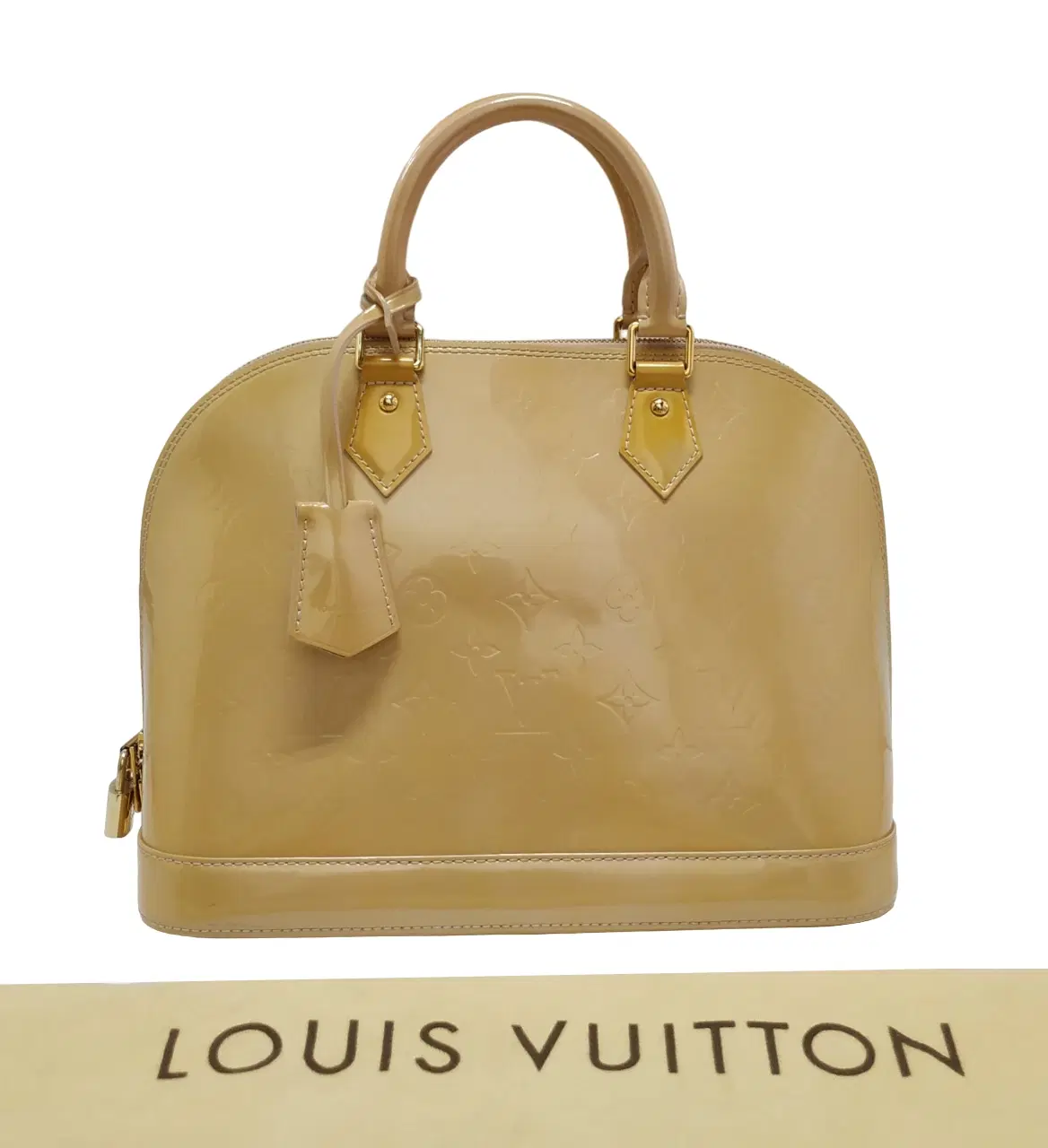 Louis Vuitton Monogram Vernis Alma PM Satchel